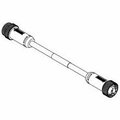 Woodhead Mini-Change Single-Ended Cordset, 5 Pole, Male (Straight) To Female (Straight), 16 And 20 Awg DNB11AM050